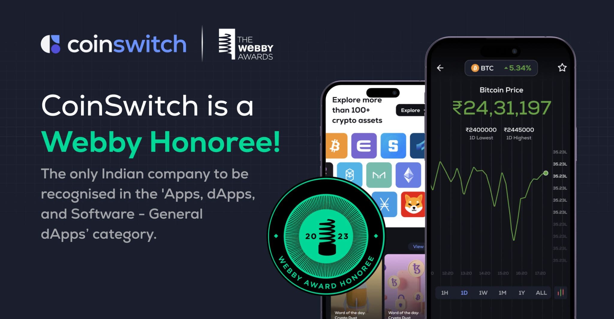 CoinSwitch App Redesign
