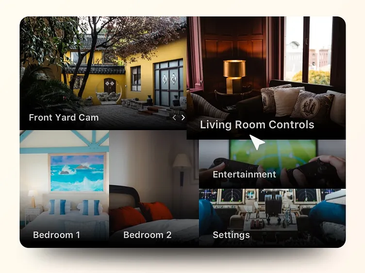 Daily UI — Home Monitoring Dashboard