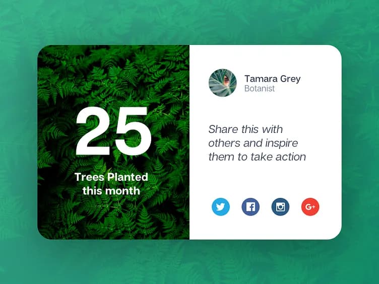 Daily UI — Social Share