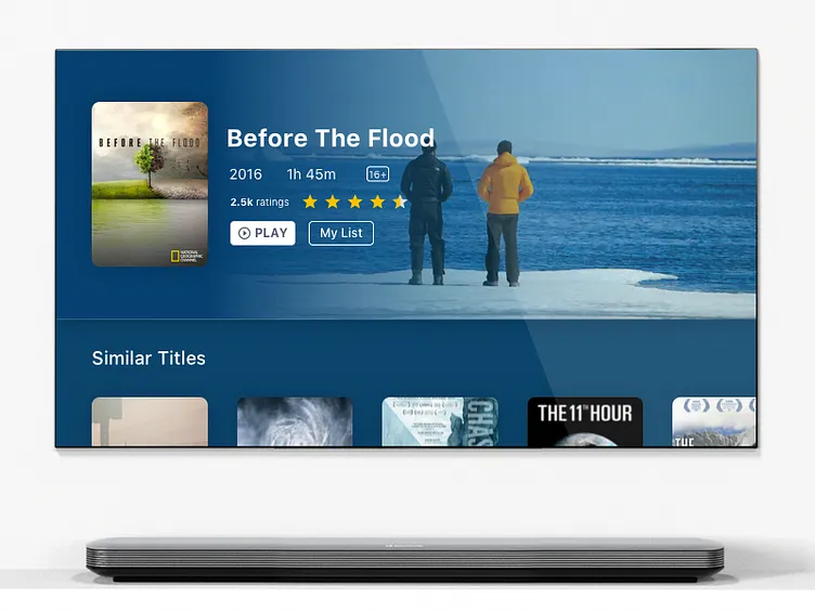 Daily UI — TV App